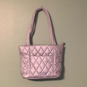 Vera Bradley Quilted Tote in Soft Lavender